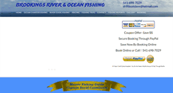 Desktop Screenshot of brookingsoceanfishing.com